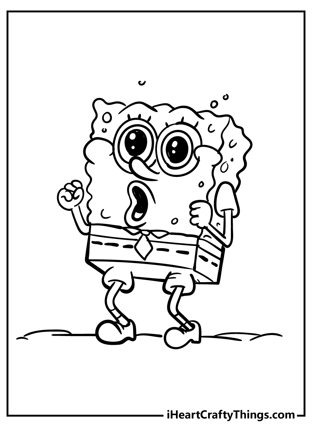 SpongeBob Coloring Pages: 150+ Dive into Fun with SpongeBob Extravaganza 157