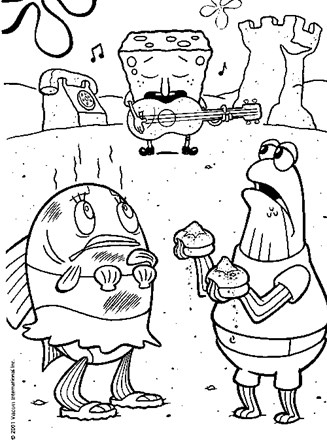 SpongeBob Coloring Pages: 150+ Dive into Fun with SpongeBob Extravaganza 164