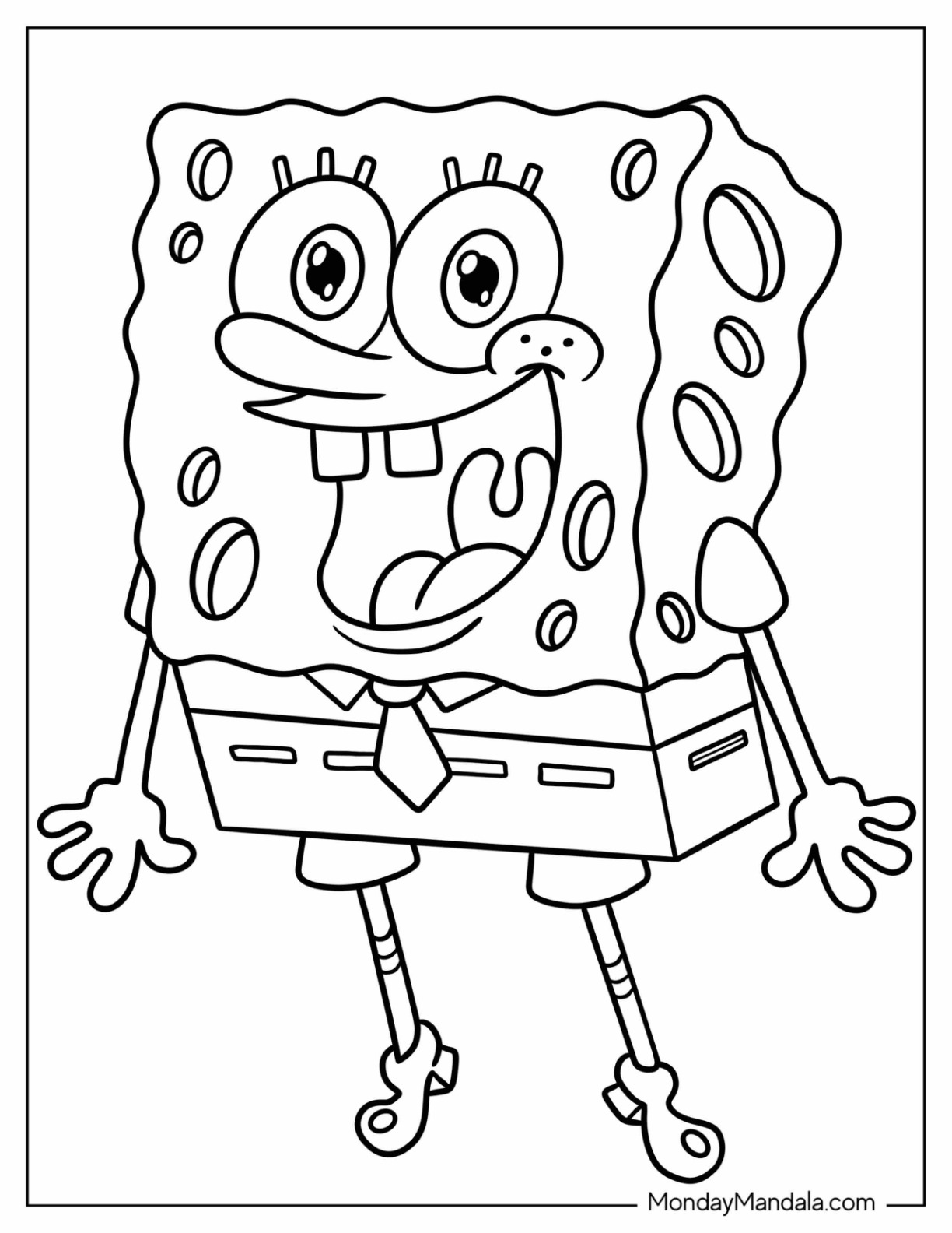 SpongeBob Coloring Pages: 150+ Dive into Fun with SpongeBob Extravaganza 169