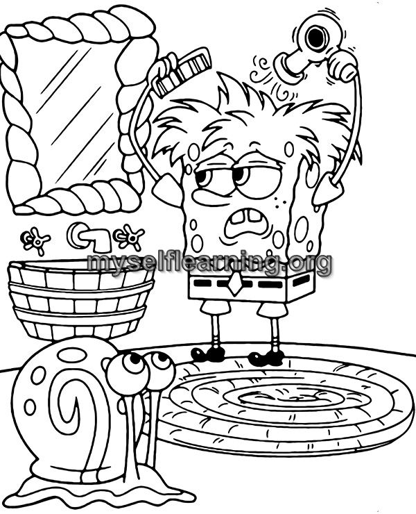 SpongeBob Coloring Pages: 150+ Dive into Fun with SpongeBob Extravaganza 177