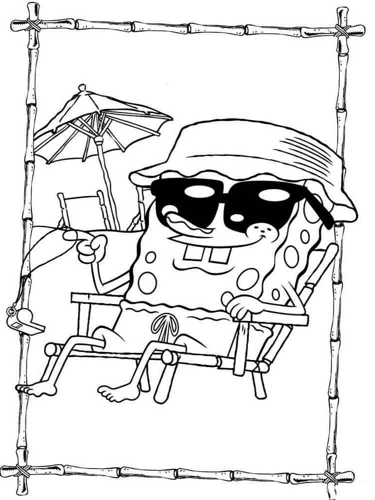 SpongeBob Coloring Pages: 150+ Dive into Fun with SpongeBob Extravaganza 45