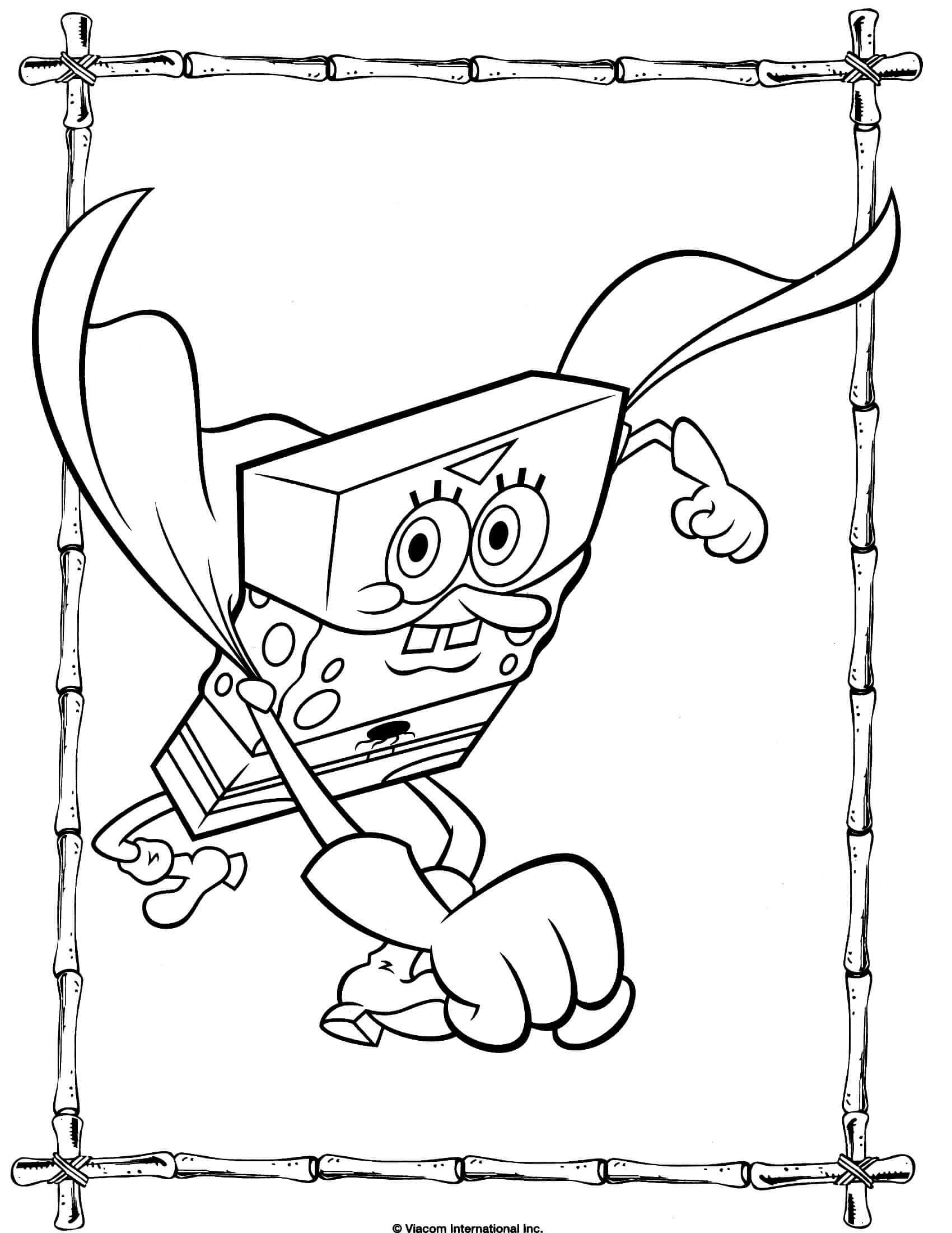 SpongeBob Coloring Pages: 150+ Dive into Fun with SpongeBob Extravaganza 51