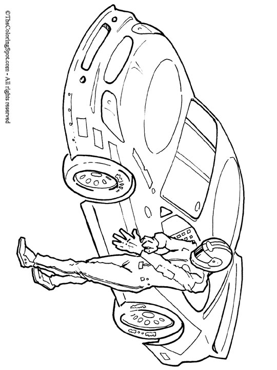 Super Car Coloring Pages Free Printable 146