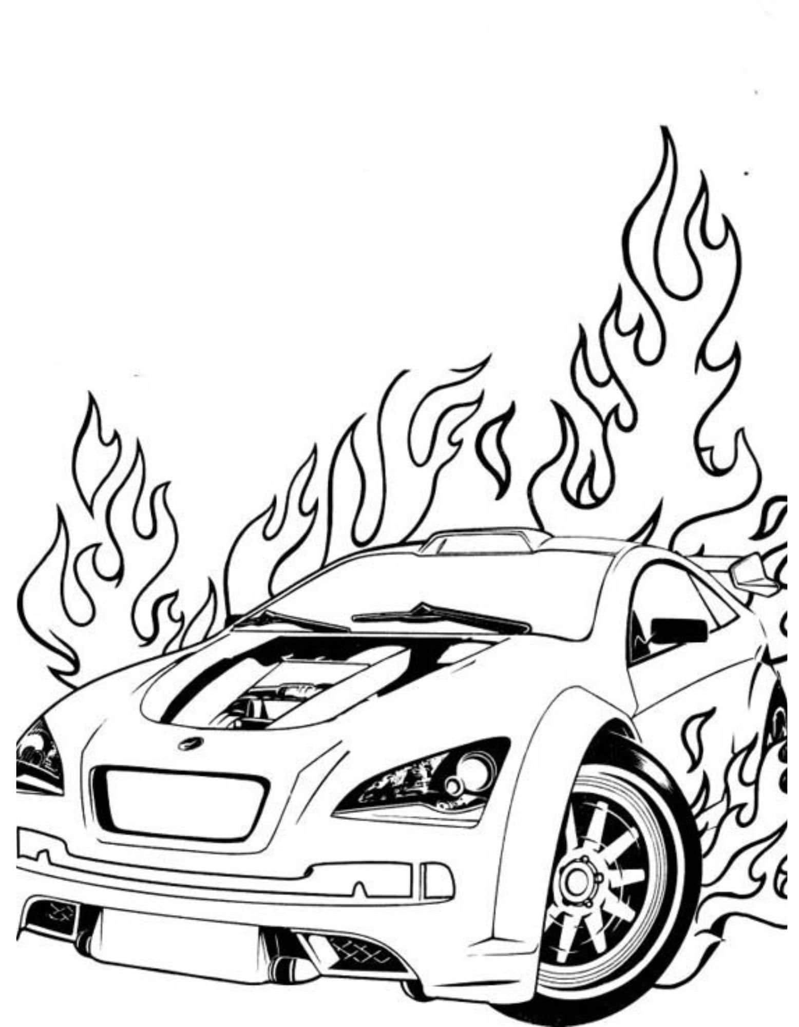 Super Car Coloring Pages Free Printable 44