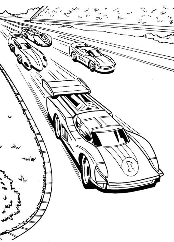 Super Car Coloring Pages Free Printable 70