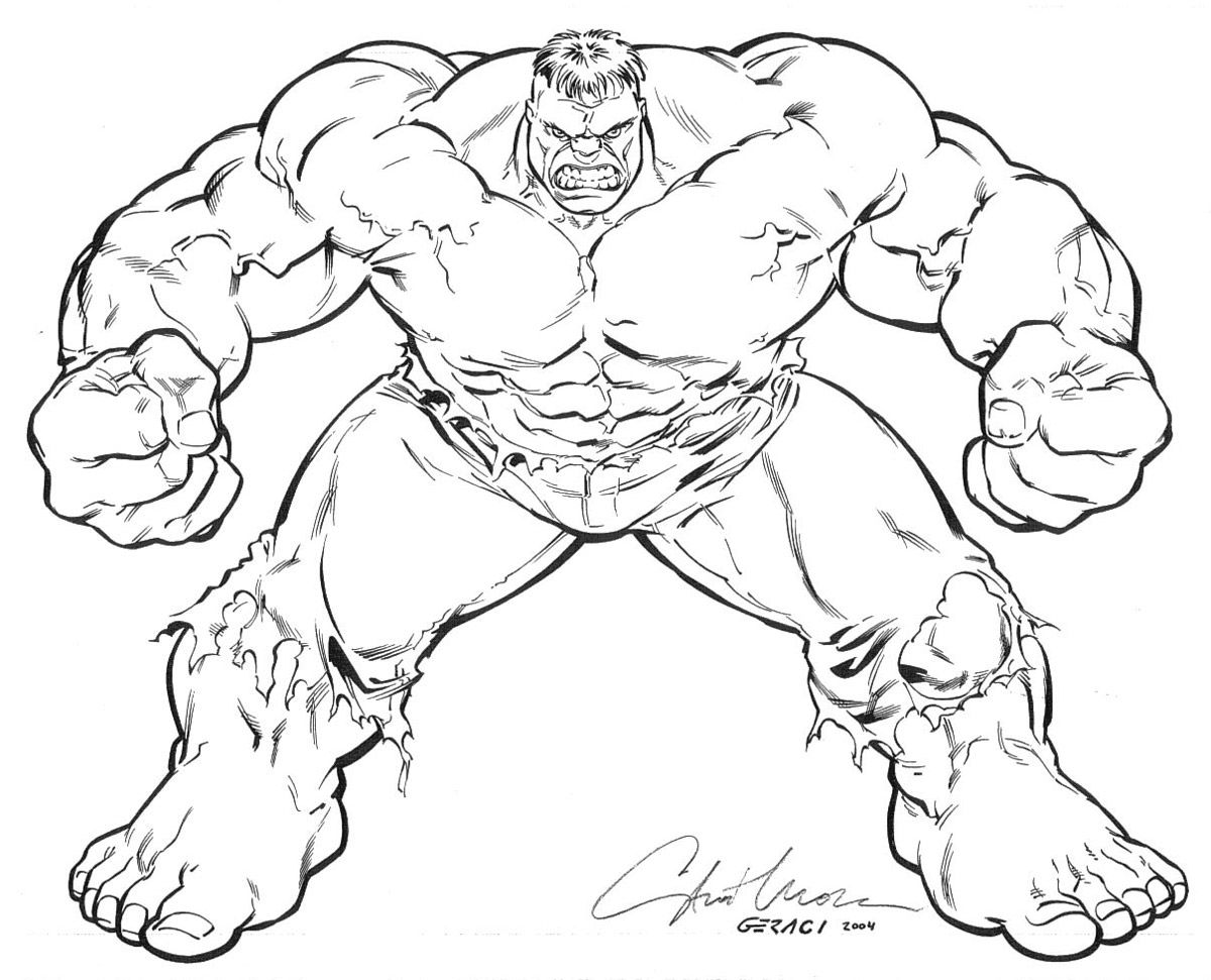 The Incredible Hulk Coloring Pages Free Printable 104