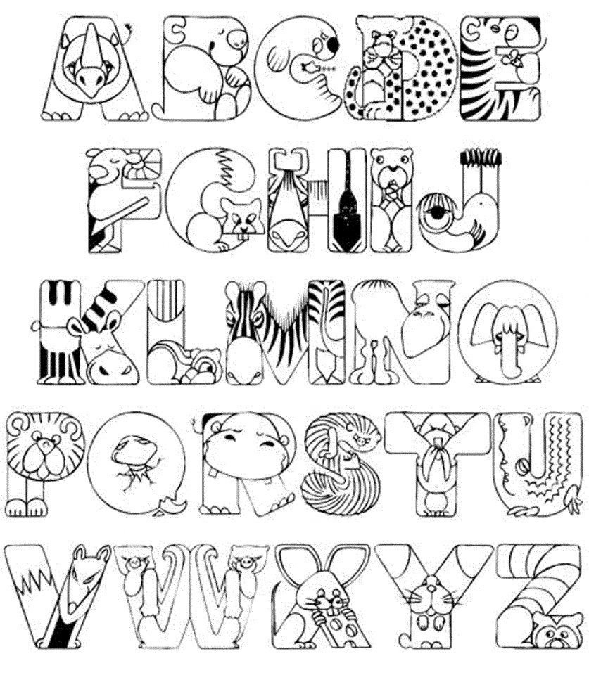 100+ Alphabet Lore Coloring Pages 113