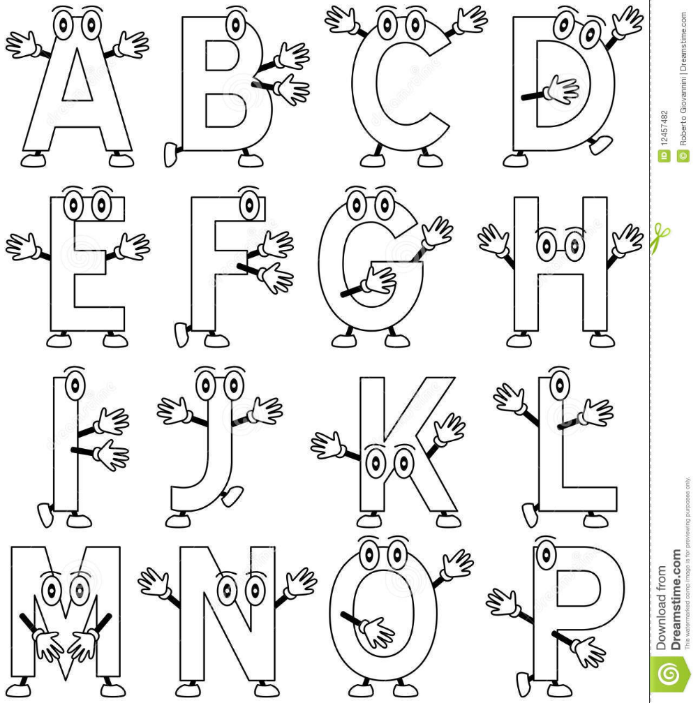 100+ Alphabet Lore Coloring Pages 13