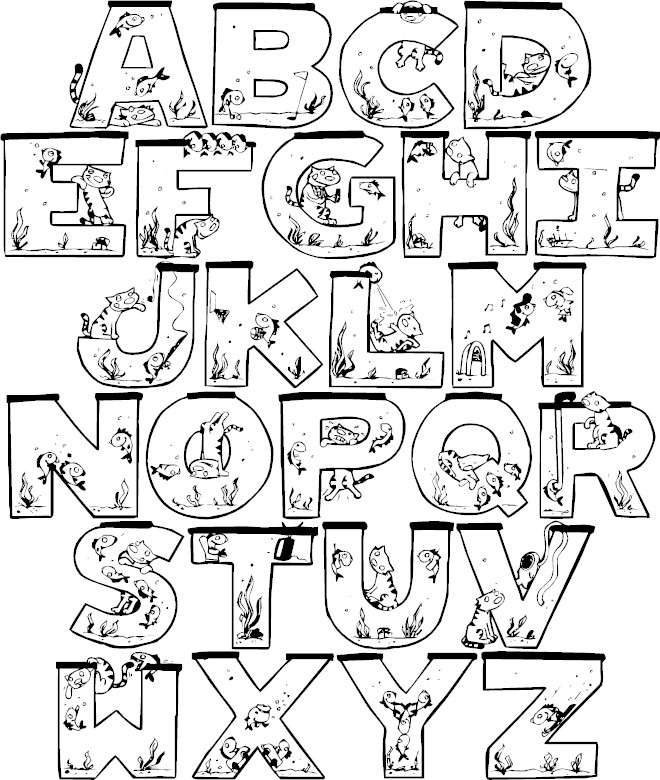 100+ Alphabet Lore Coloring Pages 36