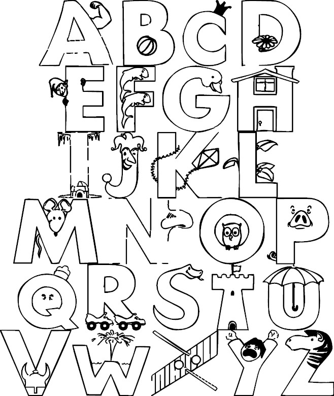 100+ Alphabet Lore Coloring Pages 89