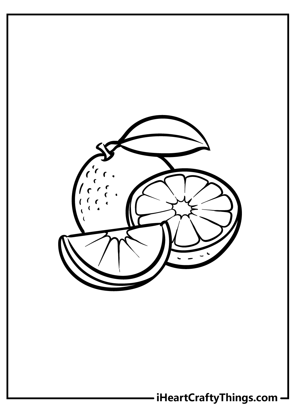 100+ Fruit Coloring Pages 16