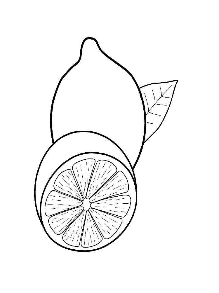 100+ Fruit Coloring Pages 35