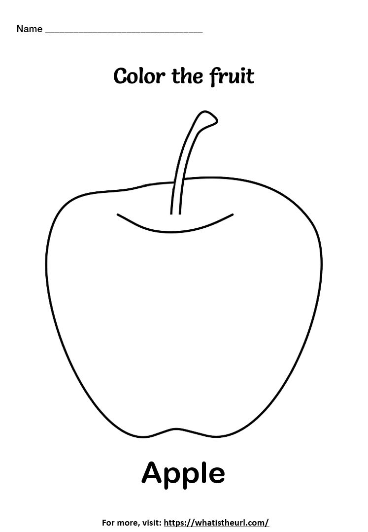 100+ Fruit Coloring Pages 69