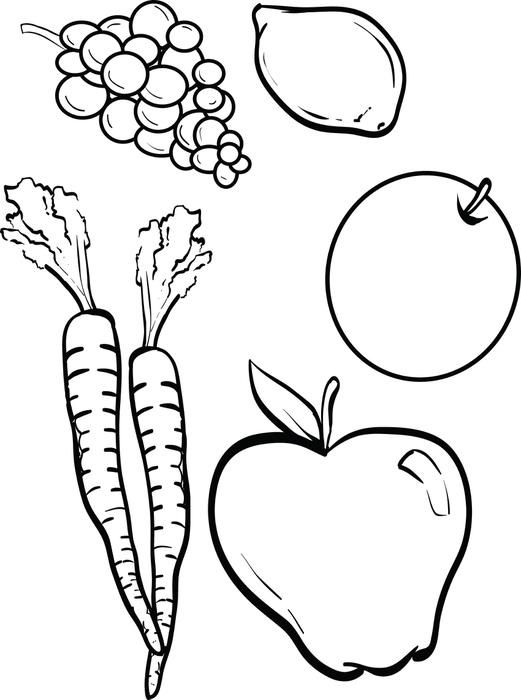 100+ Fruit Coloring Pages 74