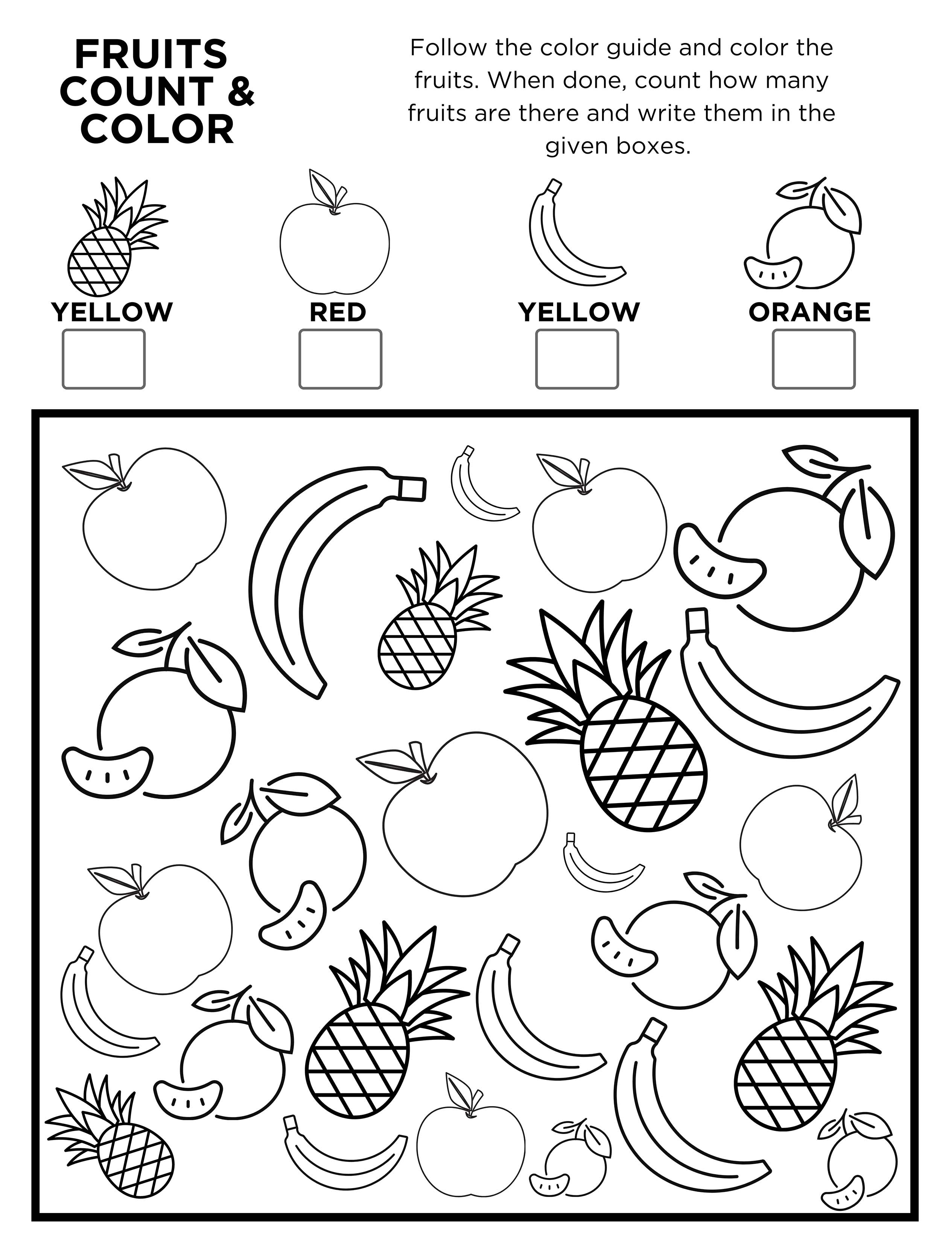 100+ Fruit Coloring Pages 76