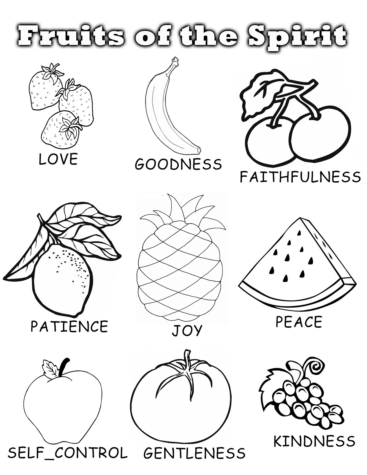 100+ Fruit Coloring Pages 9