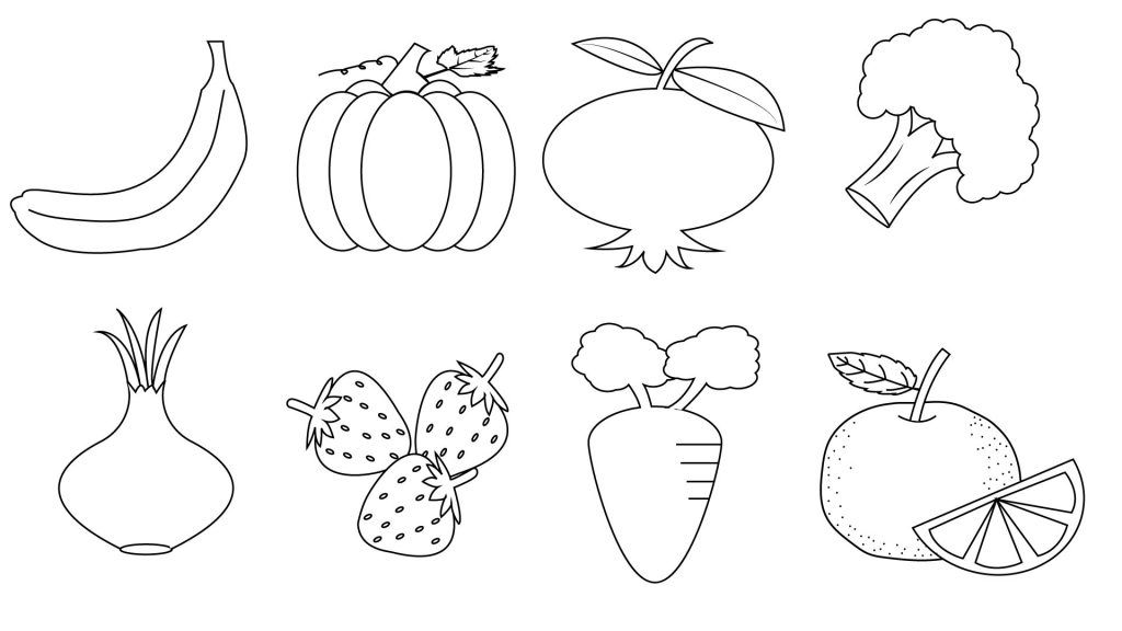 100+ Fruit Coloring Pages 95