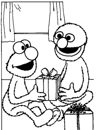 110+ Elmo Coloring Pages: Playful and Educational Fun 105