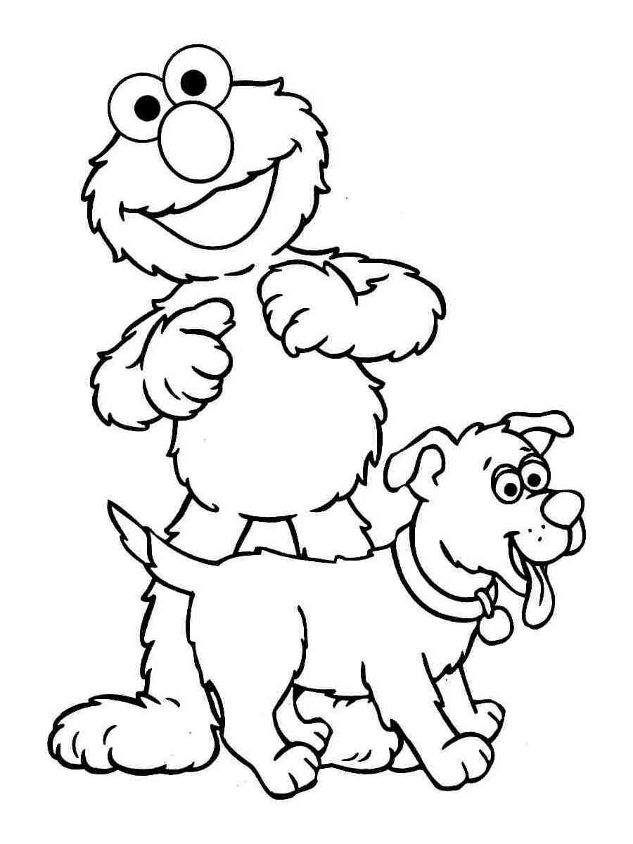 110+ Elmo Coloring Pages: Playful and Educational Fun 11