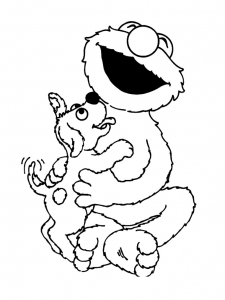 110+ Elmo Coloring Pages: Playful and Educational Fun 125