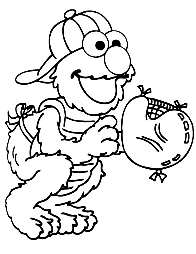110+ Elmo Coloring Pages: Playful and Educational Fun 20