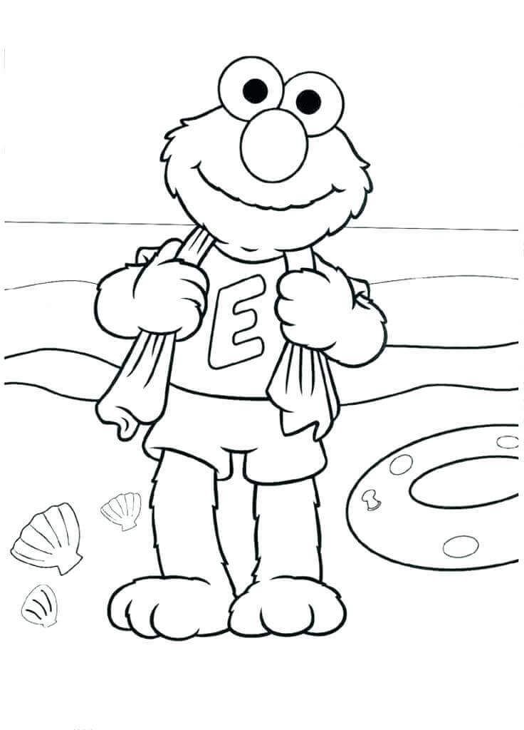 110+ Elmo Coloring Pages: Playful and Educational Fun 23
