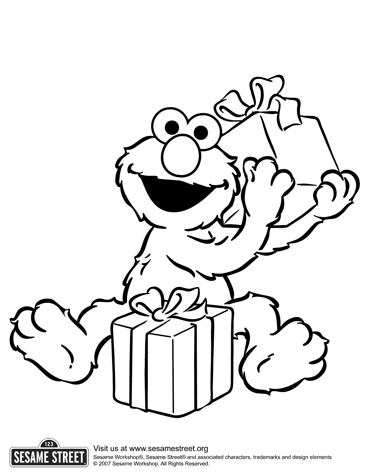 110+ Elmo Coloring Pages: Playful and Educational Fun 33