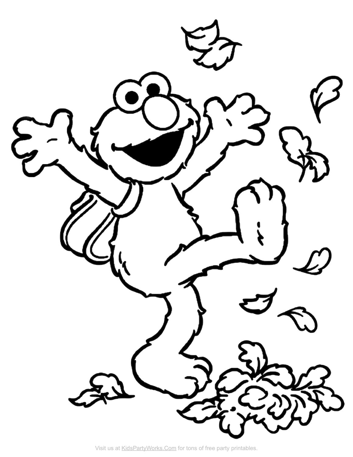 110+ Elmo Coloring Pages: Playful and Educational Fun 36