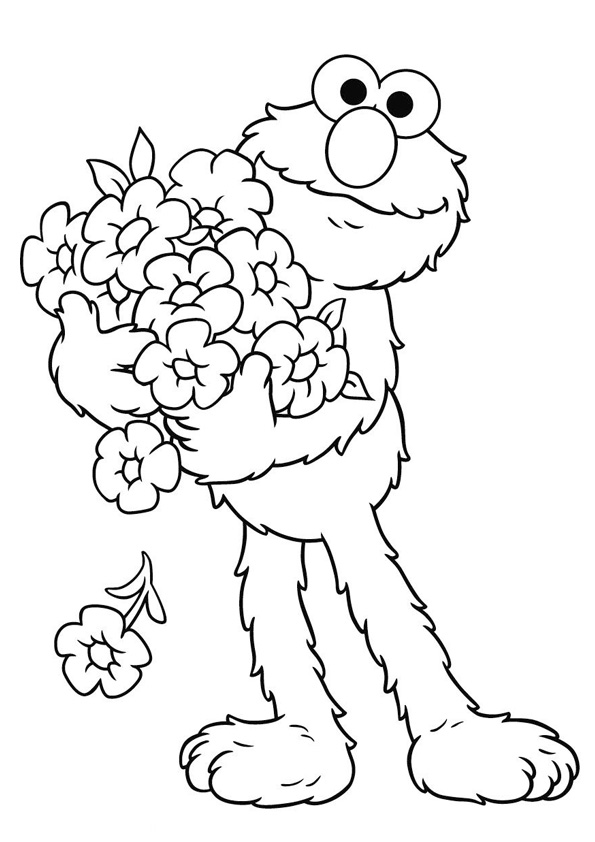 110+ Elmo Coloring Pages: Playful and Educational Fun 58