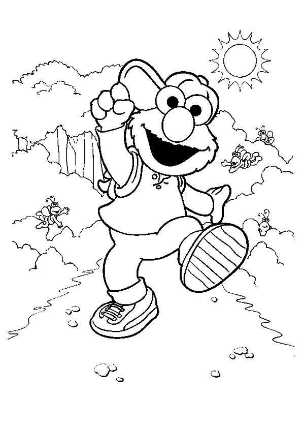 110+ Elmo Coloring Pages: Playful and Educational Fun 59