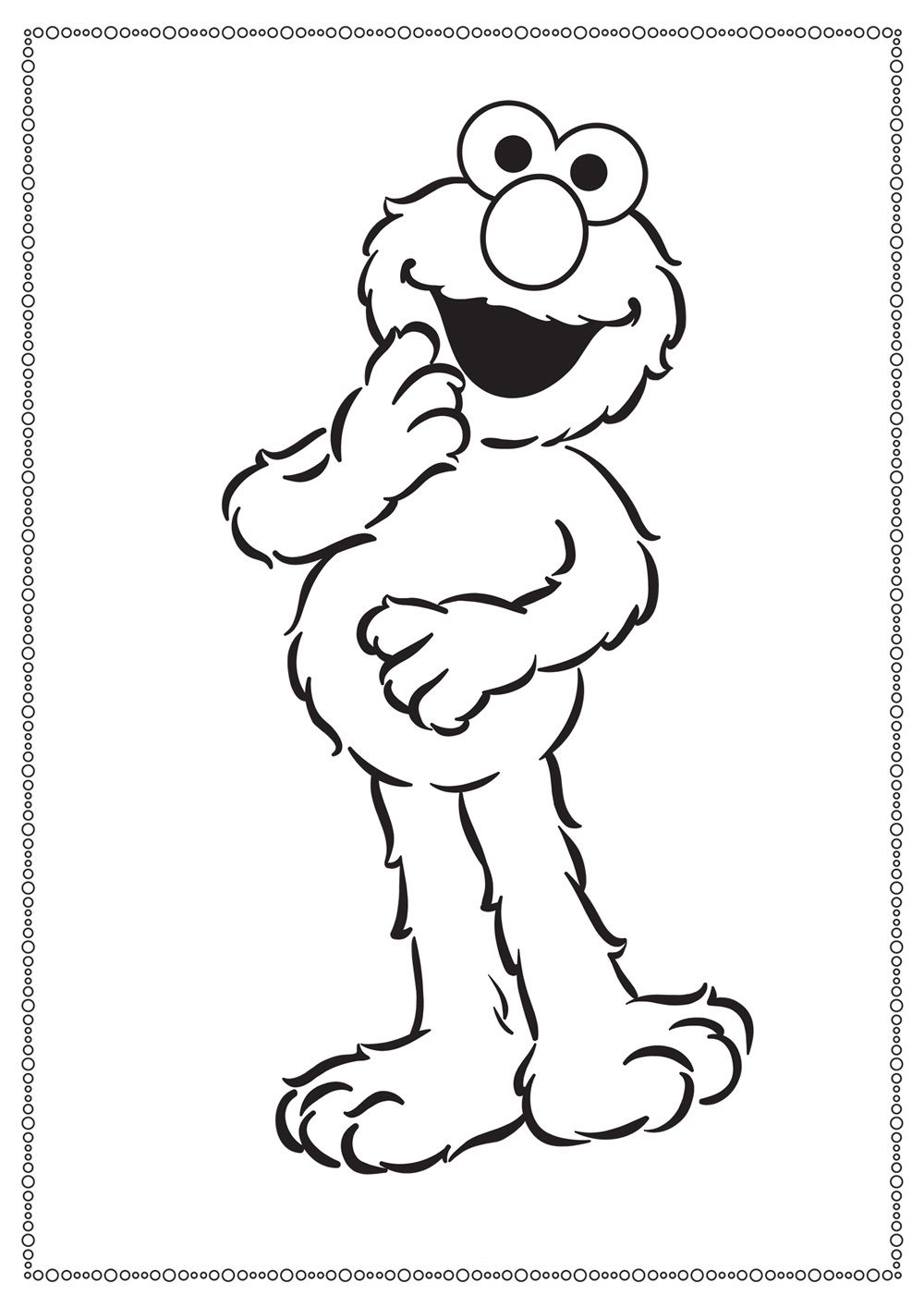 110+ Elmo Coloring Pages: Playful and Educational Fun 6