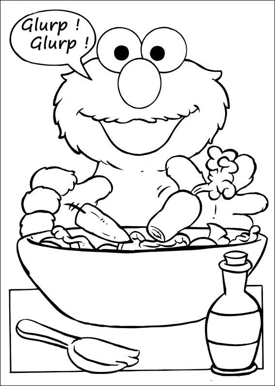 110+ Elmo Coloring Pages: Playful and Educational Fun 73