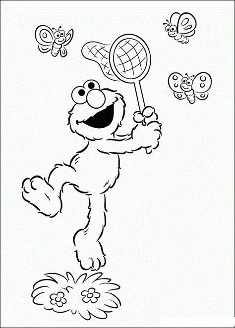 110+ Elmo Coloring Pages: Playful and Educational Fun 97