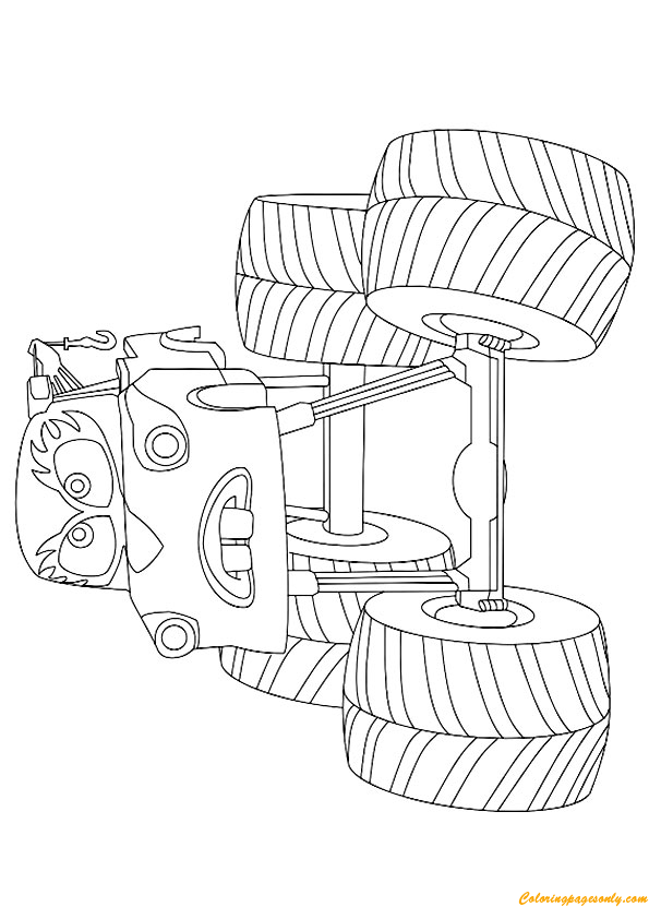 110+ Monster Truck Coloring Pages 105