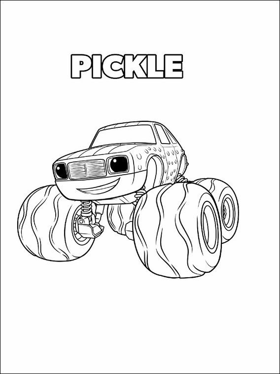 110+ Monster Truck Coloring Pages 112