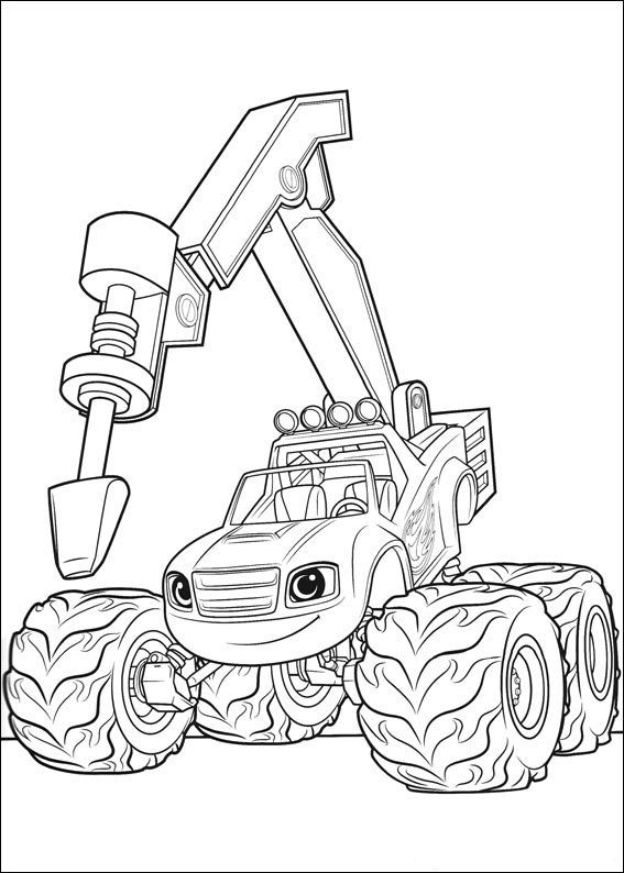 110+ Monster Truck Coloring Pages 89