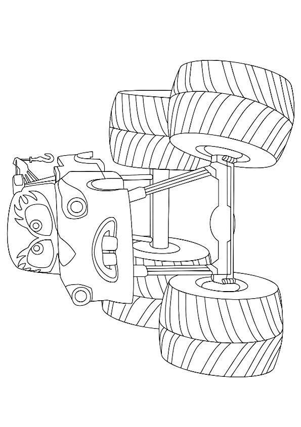 110+ Monster Truck Coloring Pages 90