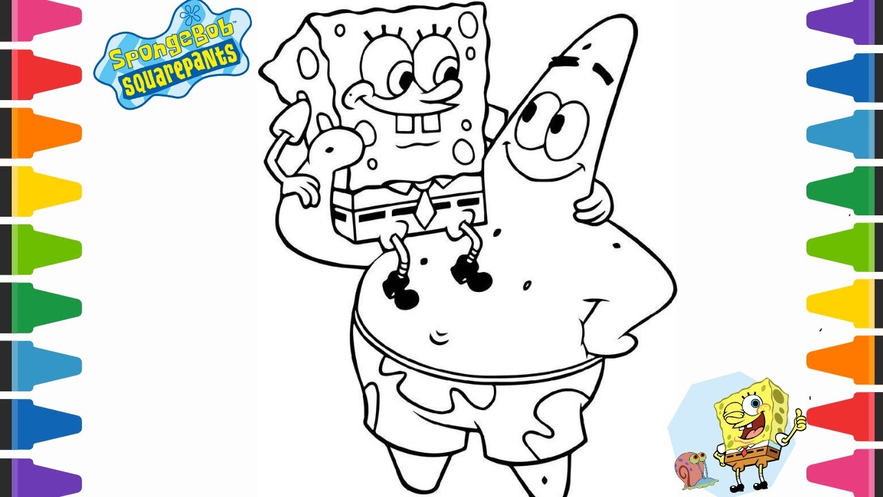 113+ Sponge Coloring Pages: SpongeBob Fun 112