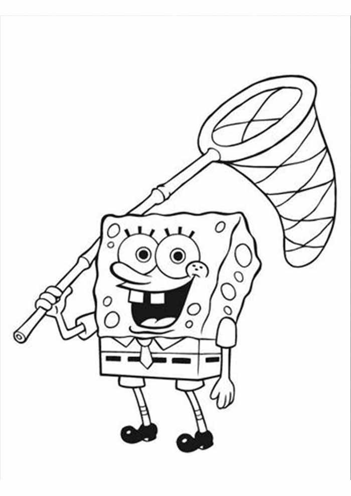 113+ Sponge Coloring Pages: SpongeBob Fun 64