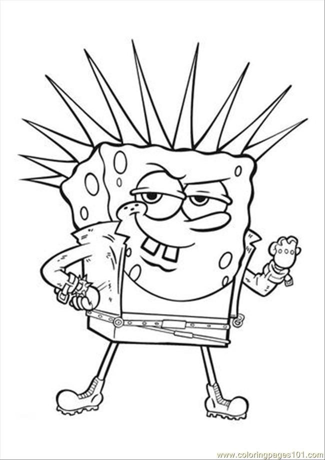 113+ Sponge Coloring Pages: SpongeBob Fun 66