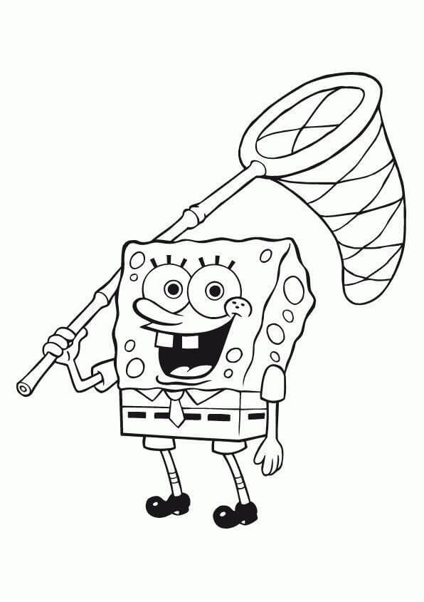 113+ Sponge Coloring Pages: SpongeBob Fun 73