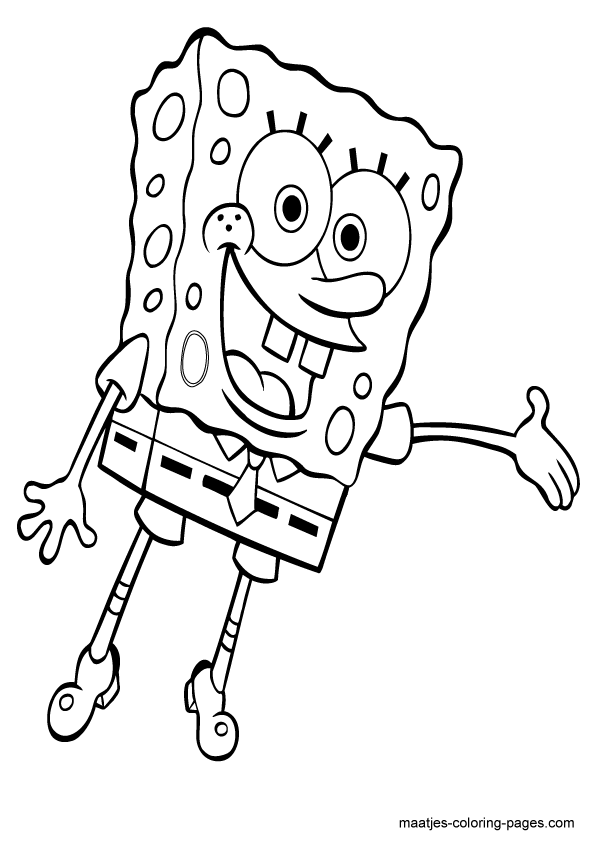 113+ Sponge Coloring Pages: SpongeBob Fun 74