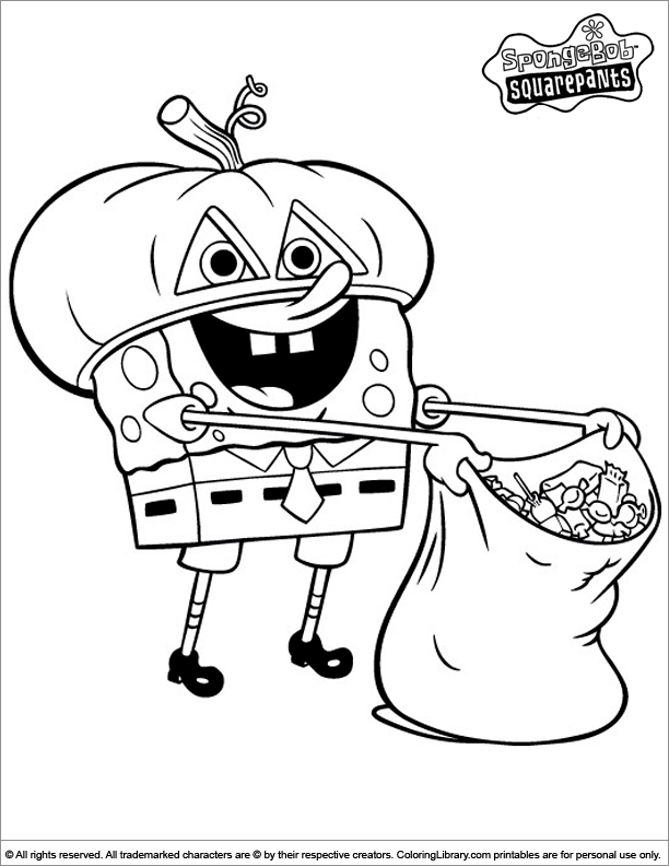 113+ Sponge Coloring Pages: SpongeBob Fun 79