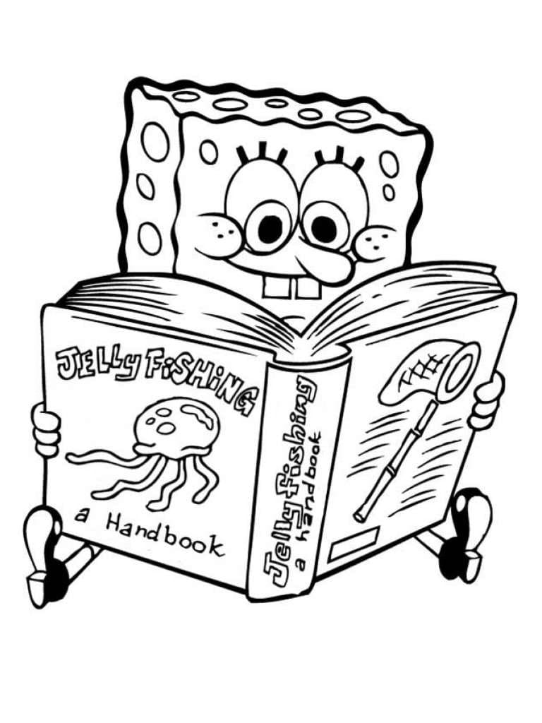 113+ Sponge Coloring Pages: SpongeBob Fun 93