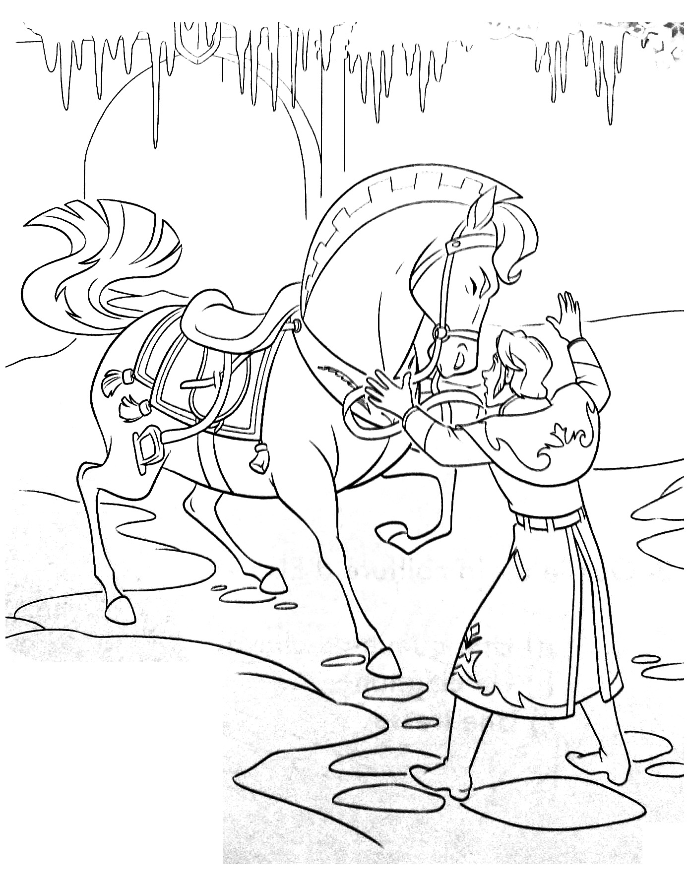 130+ Elsa Coloring Pages Printables 10