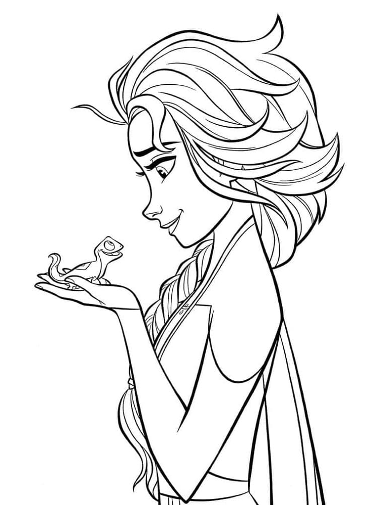 130+ Elsa Coloring Pages Printables 44