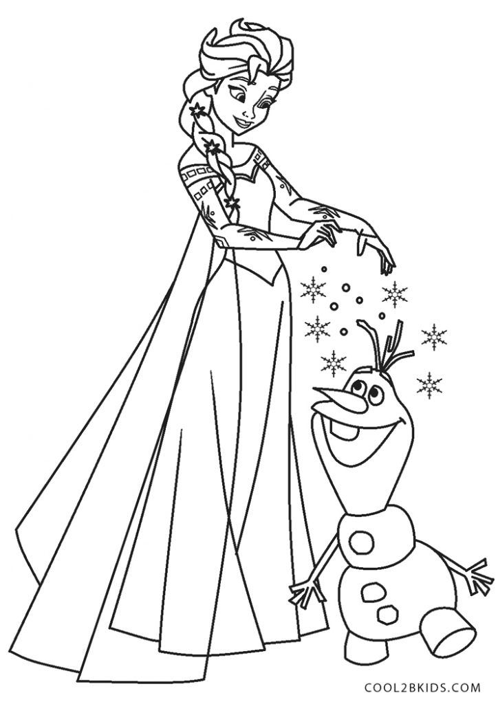 130+ Elsa Coloring Pages Printables 45