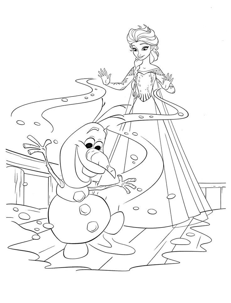 130+ Elsa Coloring Pages Printables 48