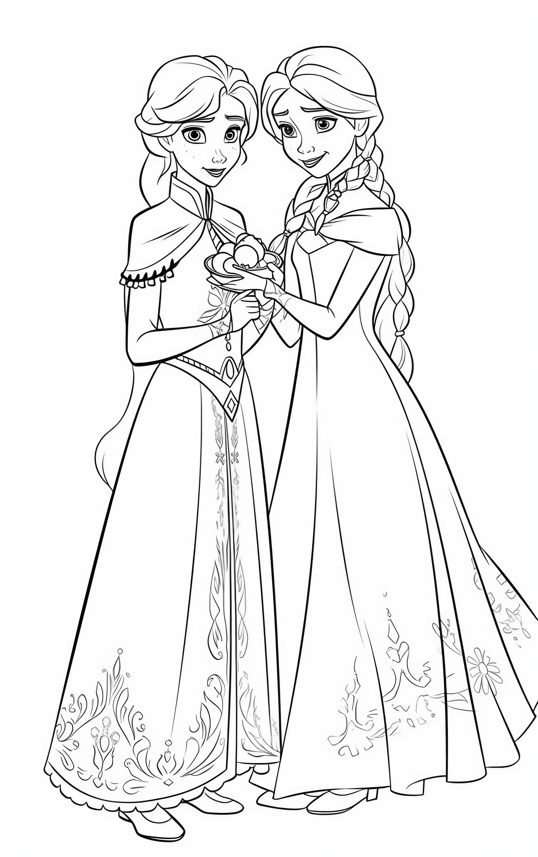 130+ Elsa Coloring Pages Printables 5