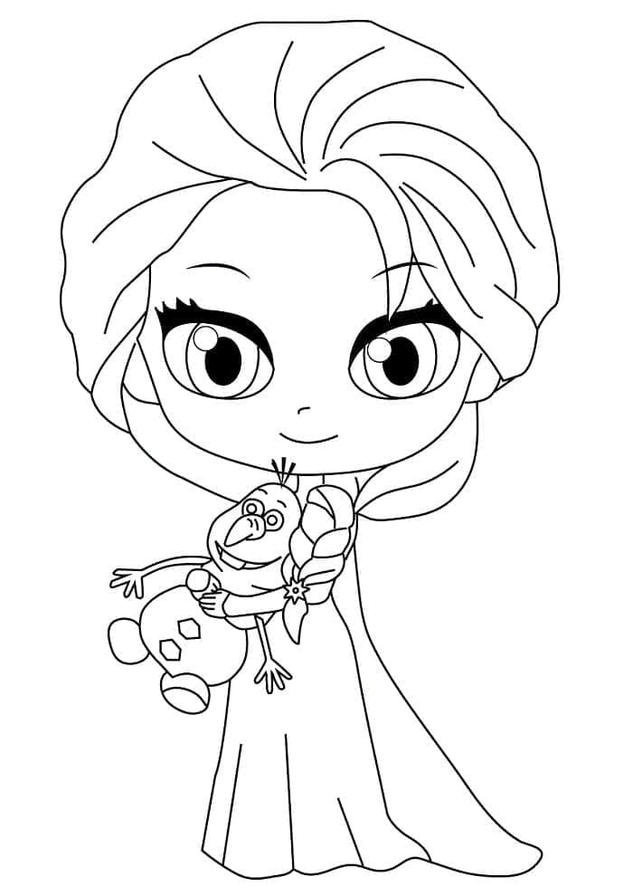 130+ Elsa Coloring Pages Printables 55